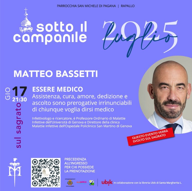 Sotto il campanile – 2025 – Matteo Bassetti – Hello Rapallo
